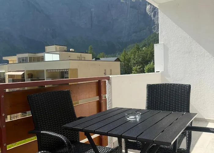 公寓 2 Zimmerwohnung Haus Marmotta 26 洛伊克巴德